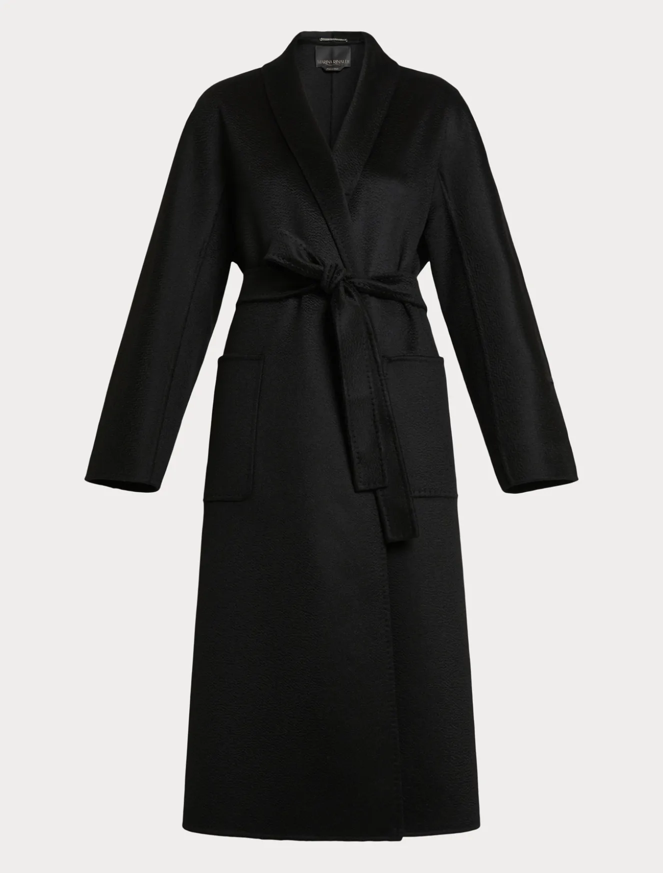 Cappotto in double di cachemire