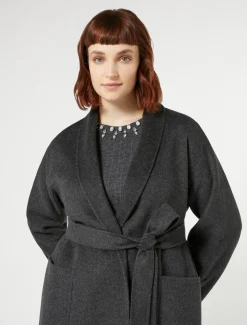 Cappotto in double di lana