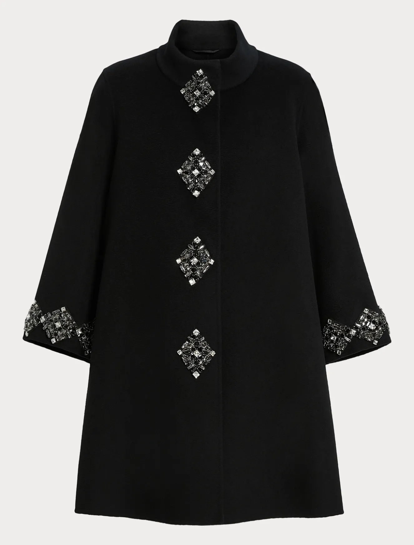 Cappotto in double di lana