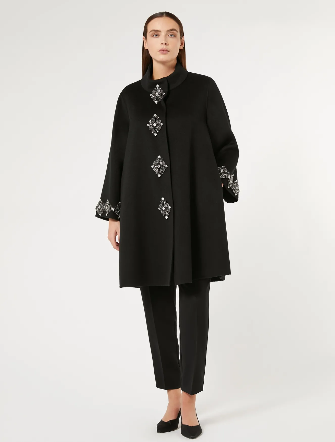 Cappotto in double di lana