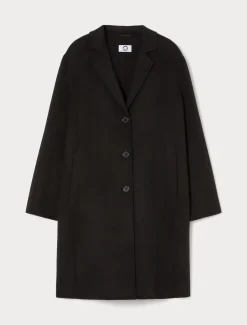 Cappotto in double di lana e cachemire