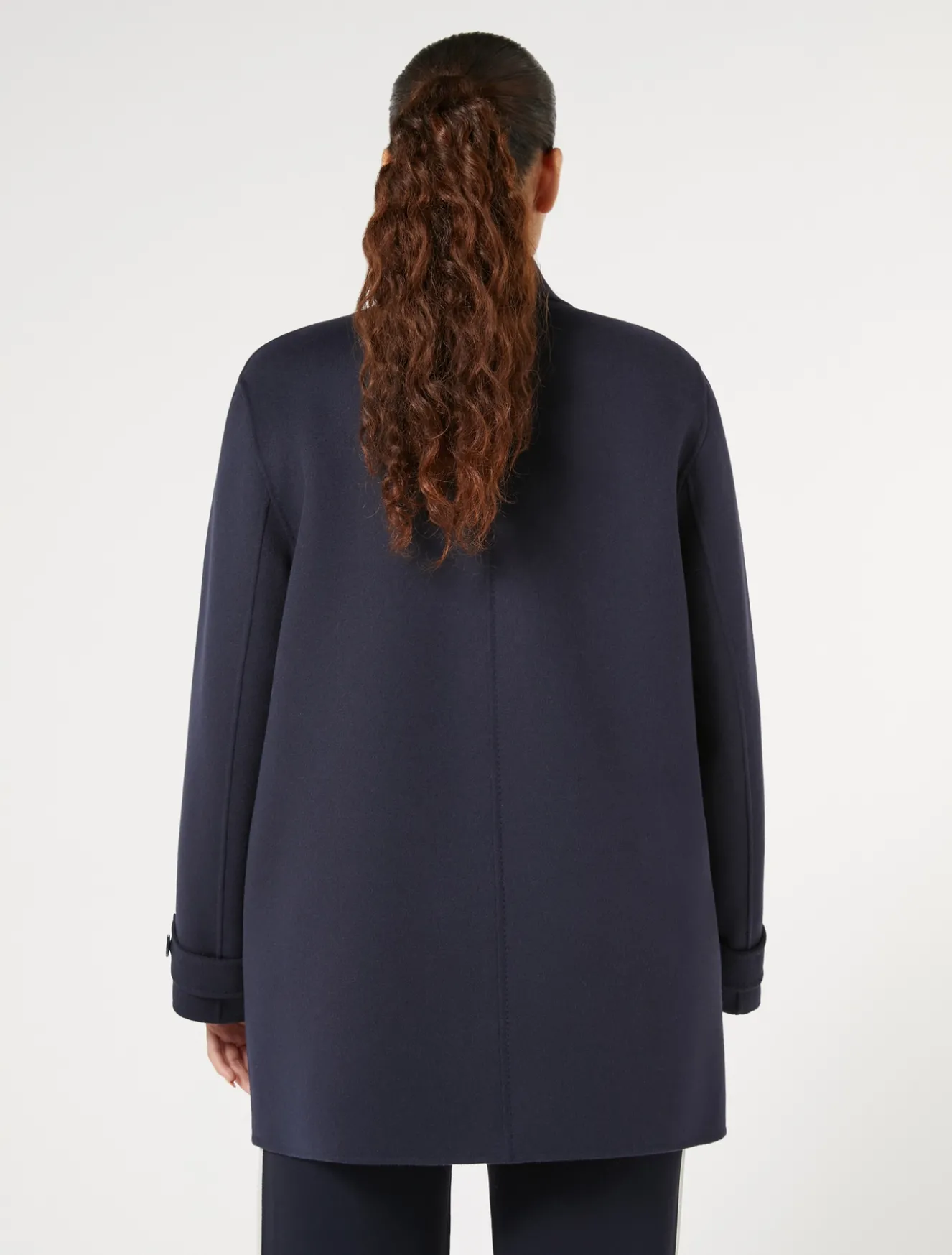 Cappotto in double di lana e cachemire