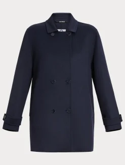 Cappotto in double di lana e cachemire