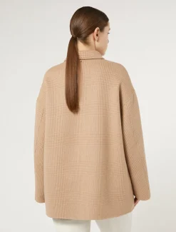 Cappotto in double di misto lana