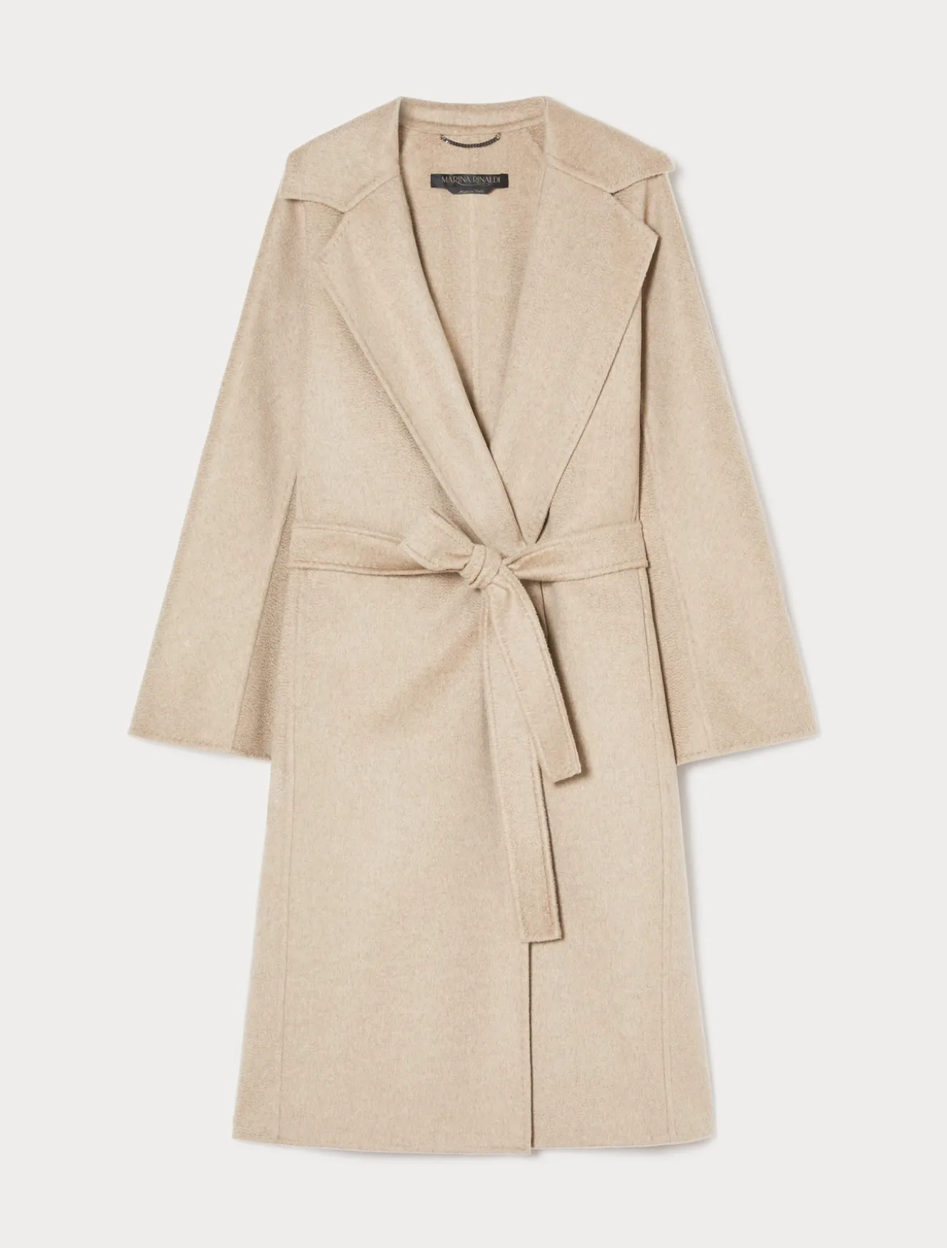 Cappotto in double di puro cachemire