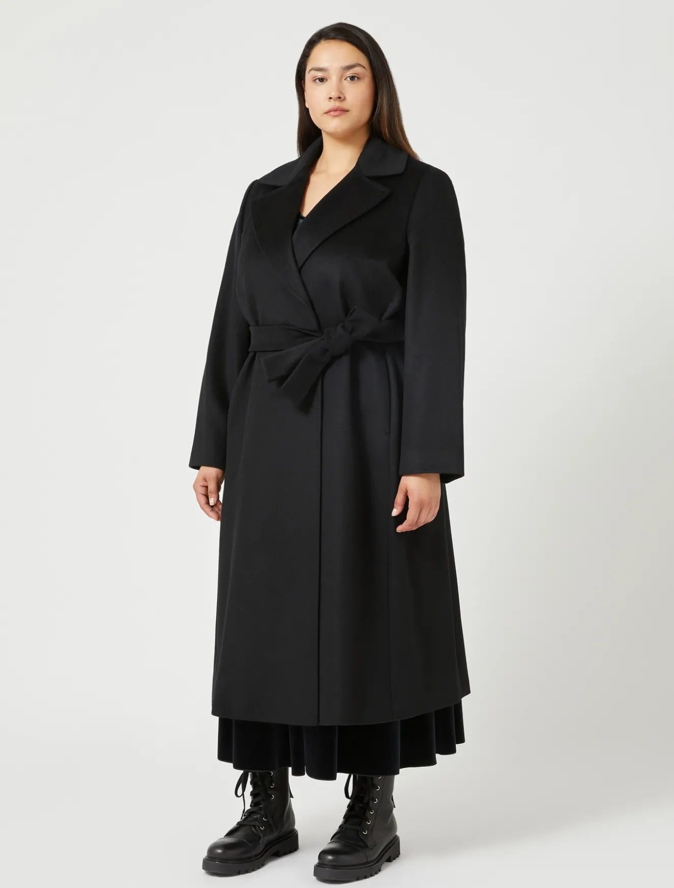 Cappotto in drap di lana