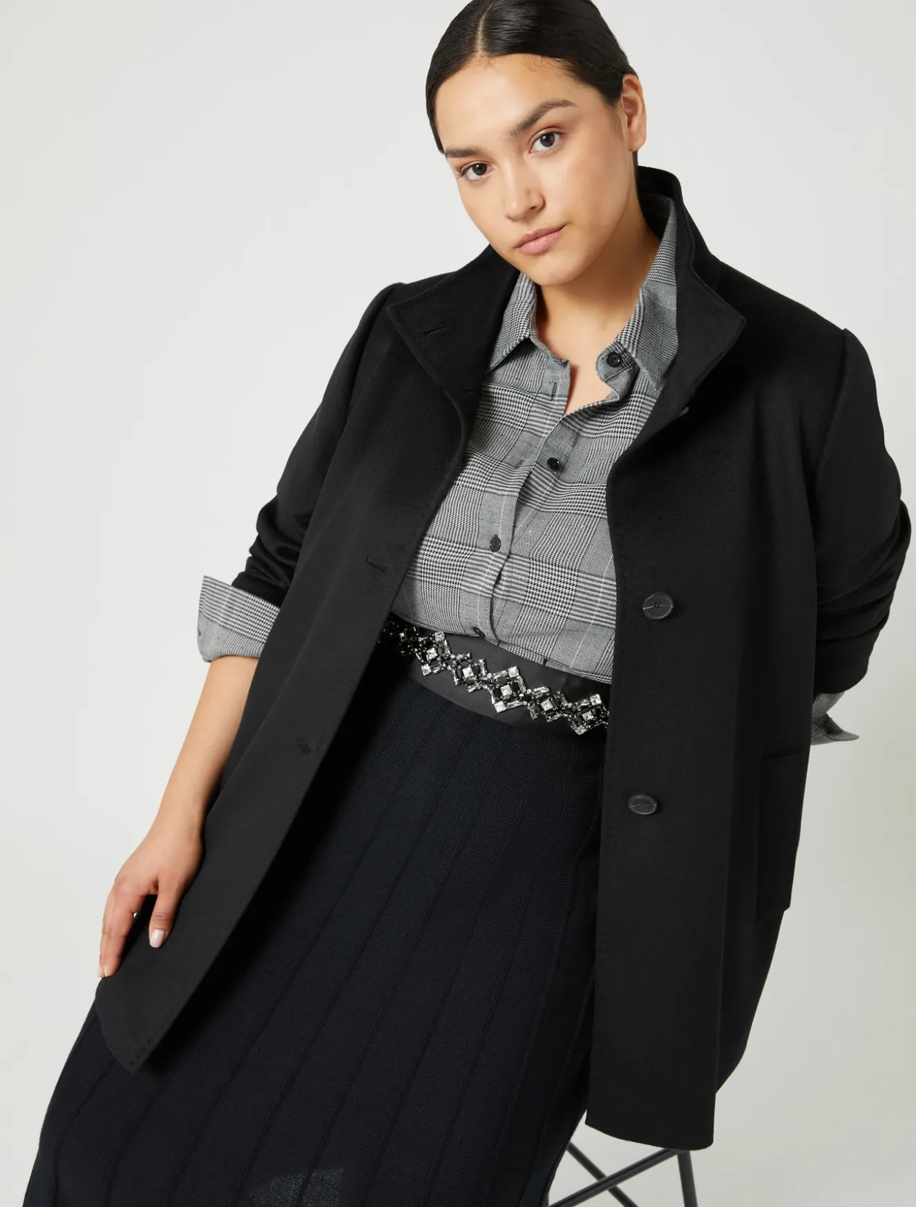 Cappotto in drap di lana