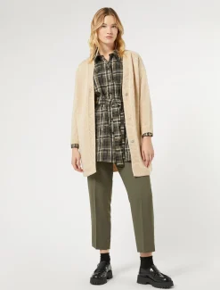 Cappotto in filato di maglia