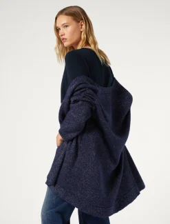 Cappotto in filato di maglia