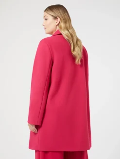 Cappotto in jersey stretch