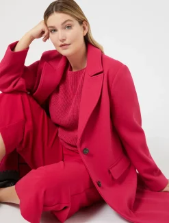 Cappotto in jersey stretch