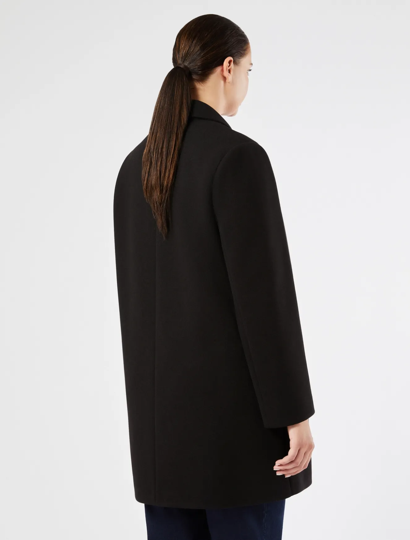 Cappotto in jersey stretch