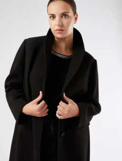 Cappotto in jersey stretch