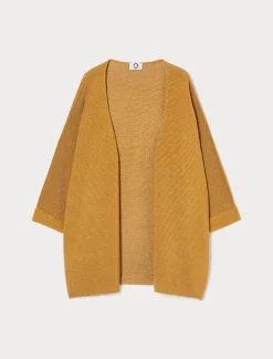 Cardigan in cotone crêpe