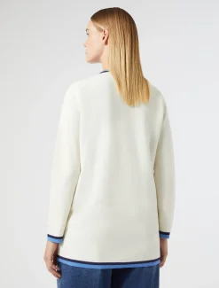 Cardigan in cotone modal