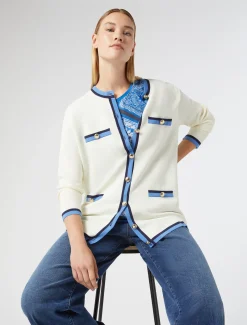 Cardigan in cotone modal