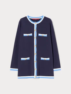 Cardigan in cotone modal