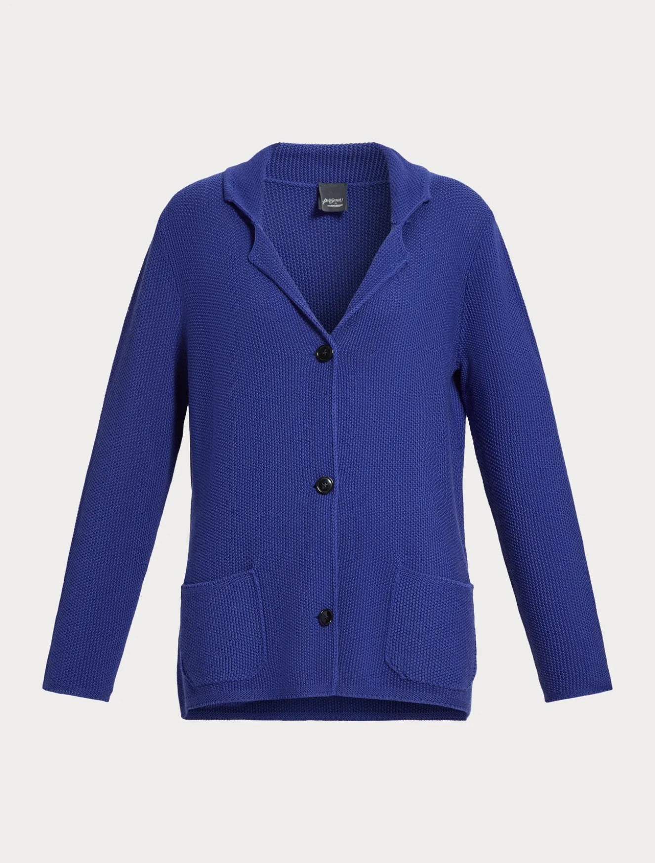 Cardigan in filato di maglia e lana