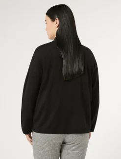 Cardigan in filato di maglia e lana