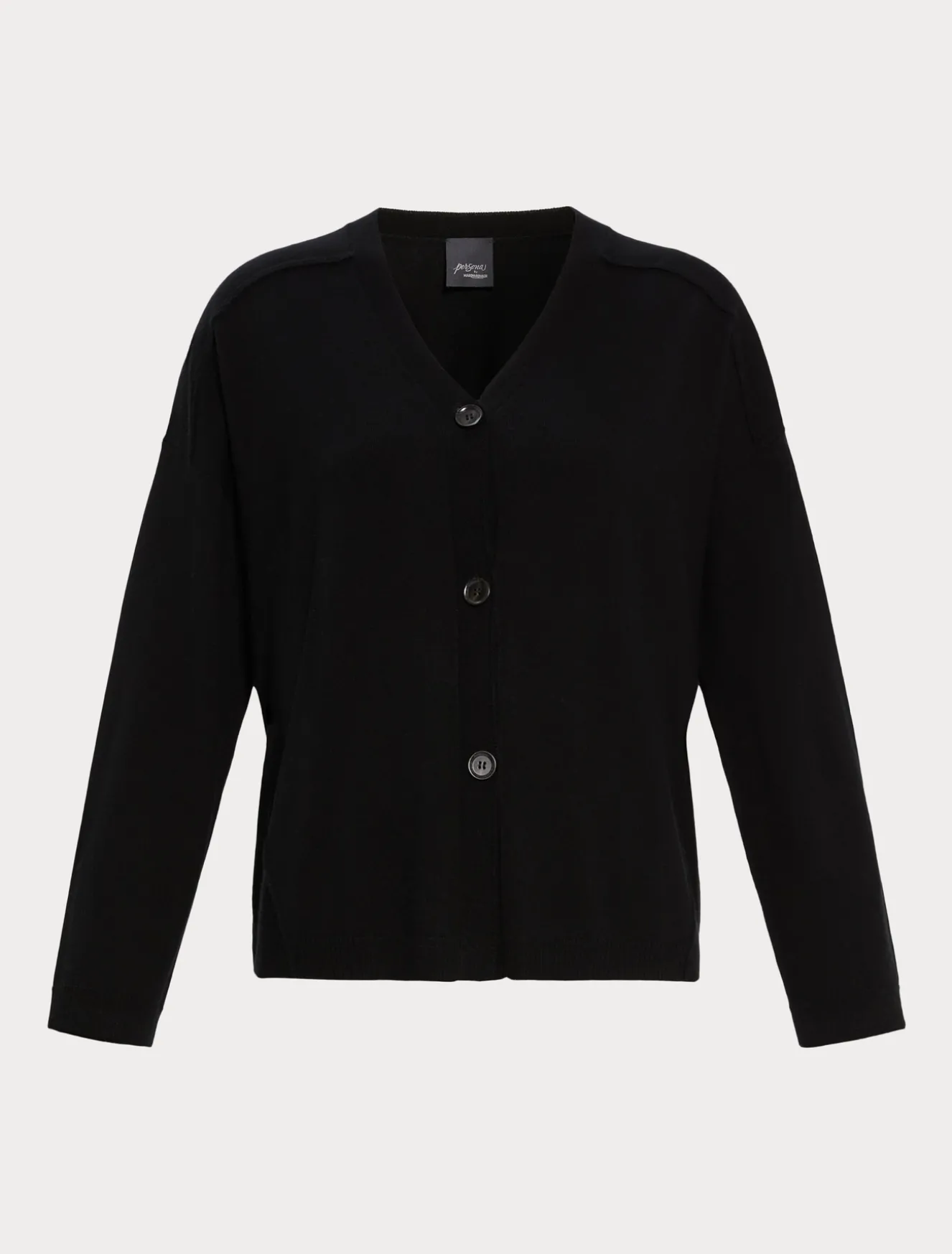 Cardigan in filato di maglia e lana