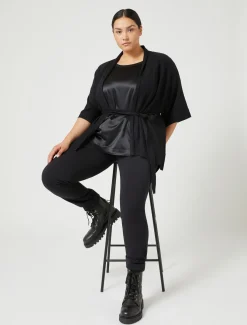 Cardigan in filato di viscosa