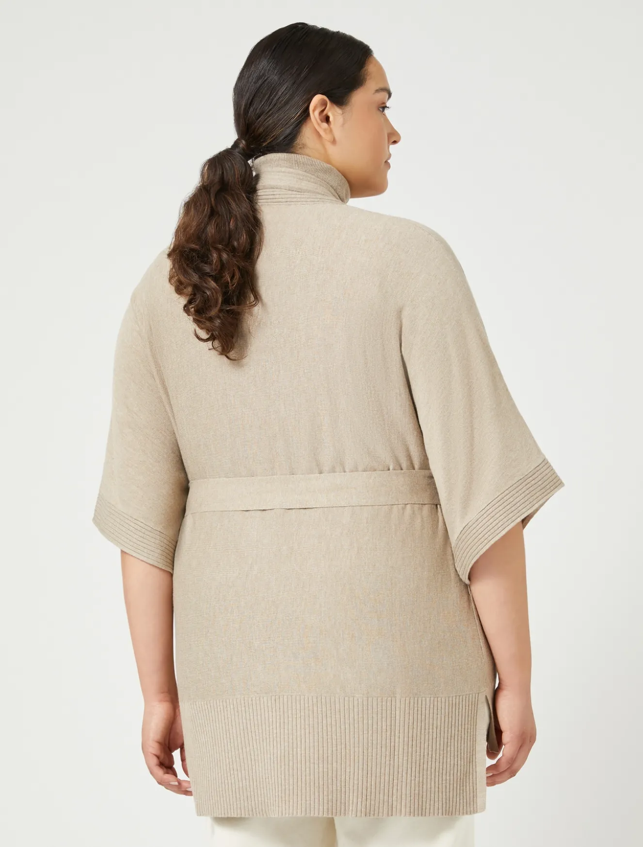 Cardigan in filato di viscosa