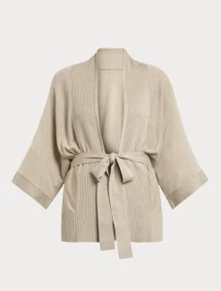 Cardigan in filato di viscosa