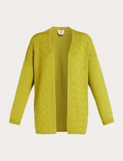 Cardigan in lana e lurex