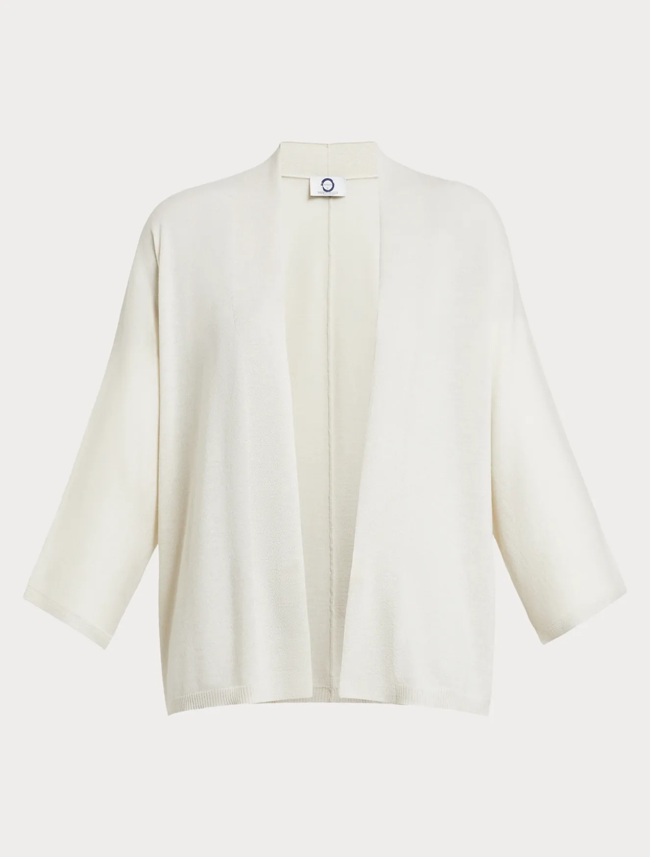 Cardigan in lana metallizzata