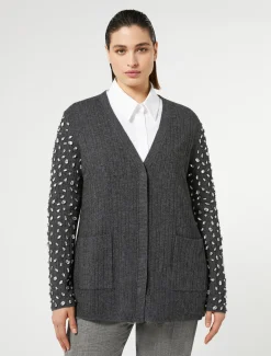 Cardigan in misto cachemire