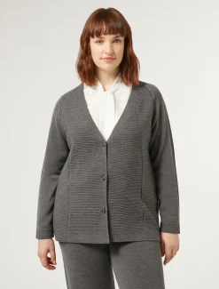 Cardigan in misto lana