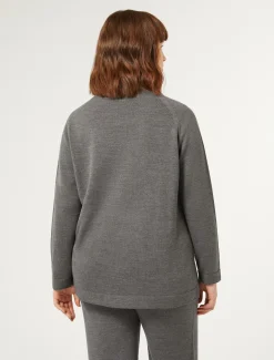 Cardigan in misto lana