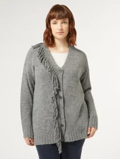 Cardigan in misto lana