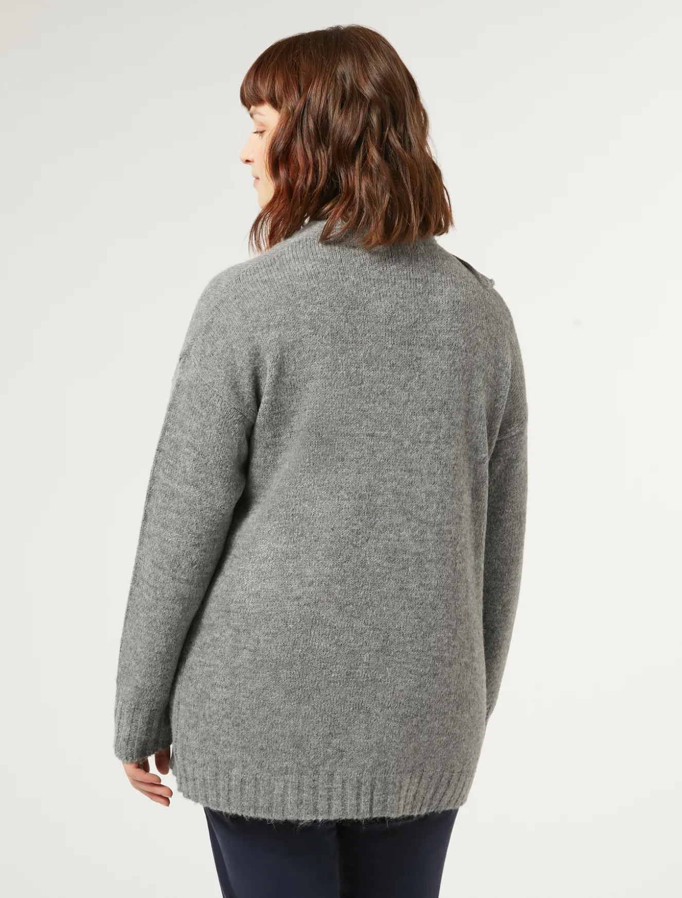 Cardigan in misto lana