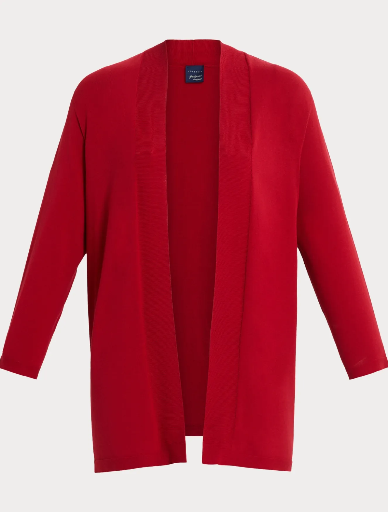 Cardigan in viscosa stretch crêpe