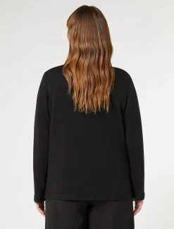 Cardigan in viscosa stretch