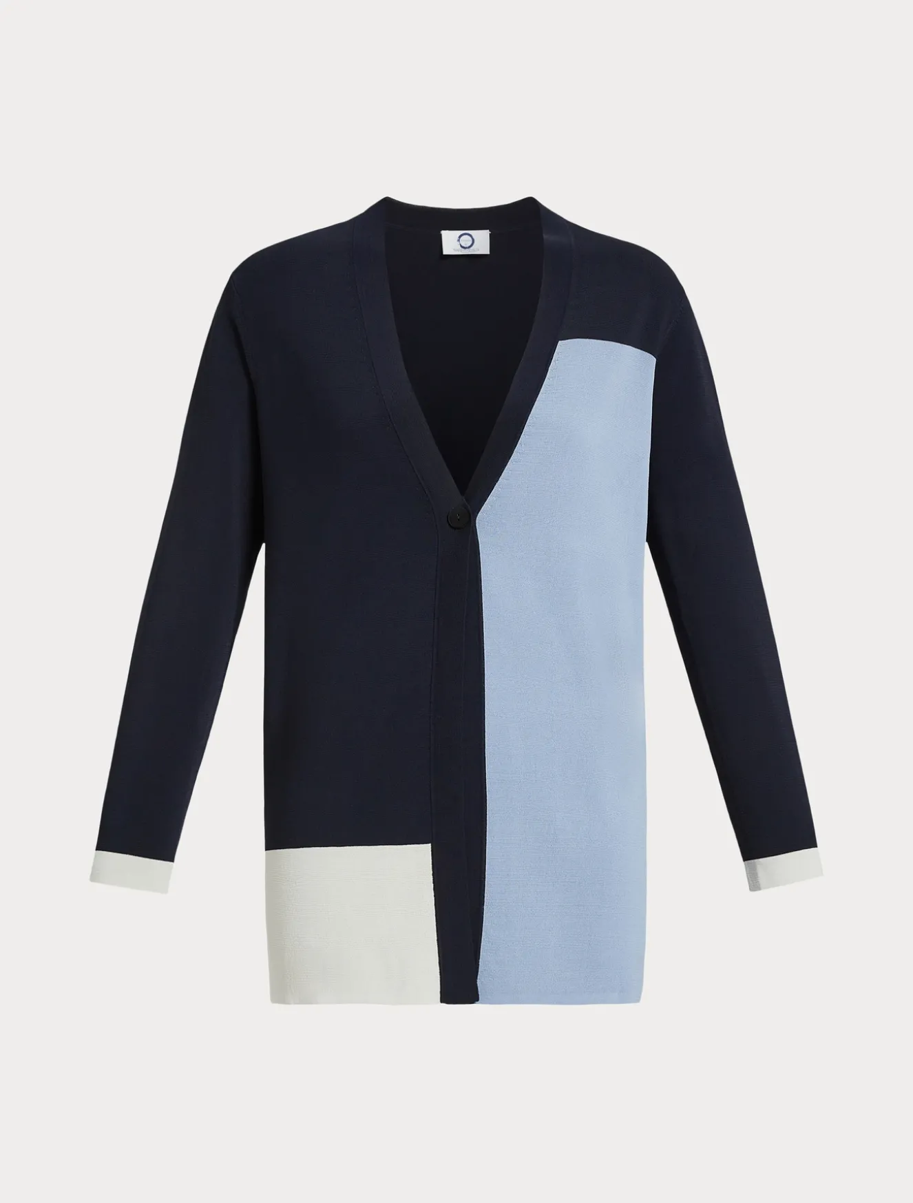 Cardigan in viscosa stretch