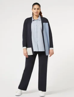 Cardigan in viscosa stretch