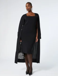 Cardigan lungo in viscosa