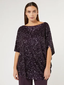 Casacca con paillettes