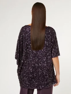 Casacca con paillettes