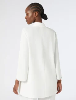 Casacca in cady con strass