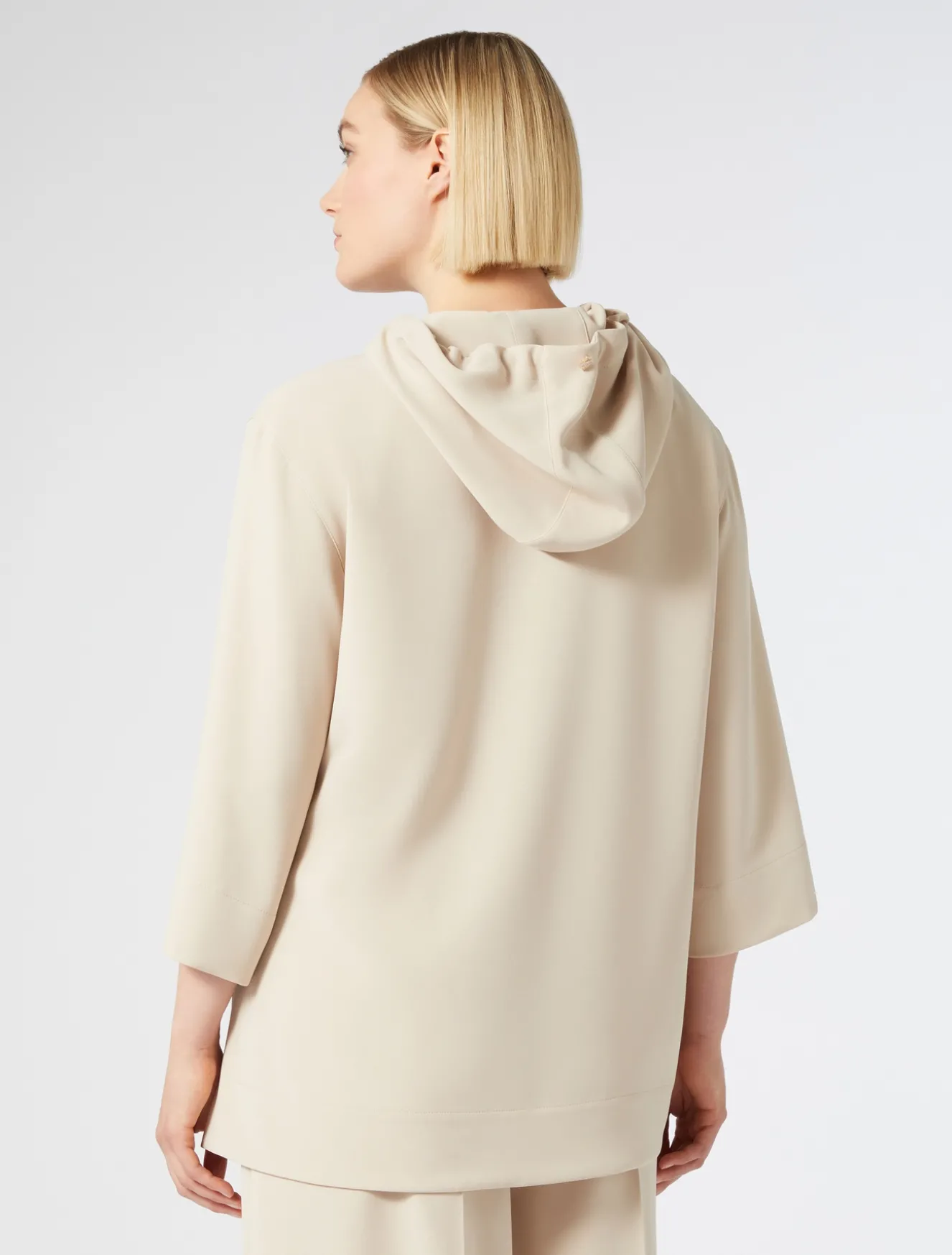 Casacca in cady triacetato