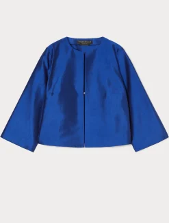 Casacca in shantung di seta
