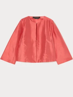 Casacca in shantung di seta