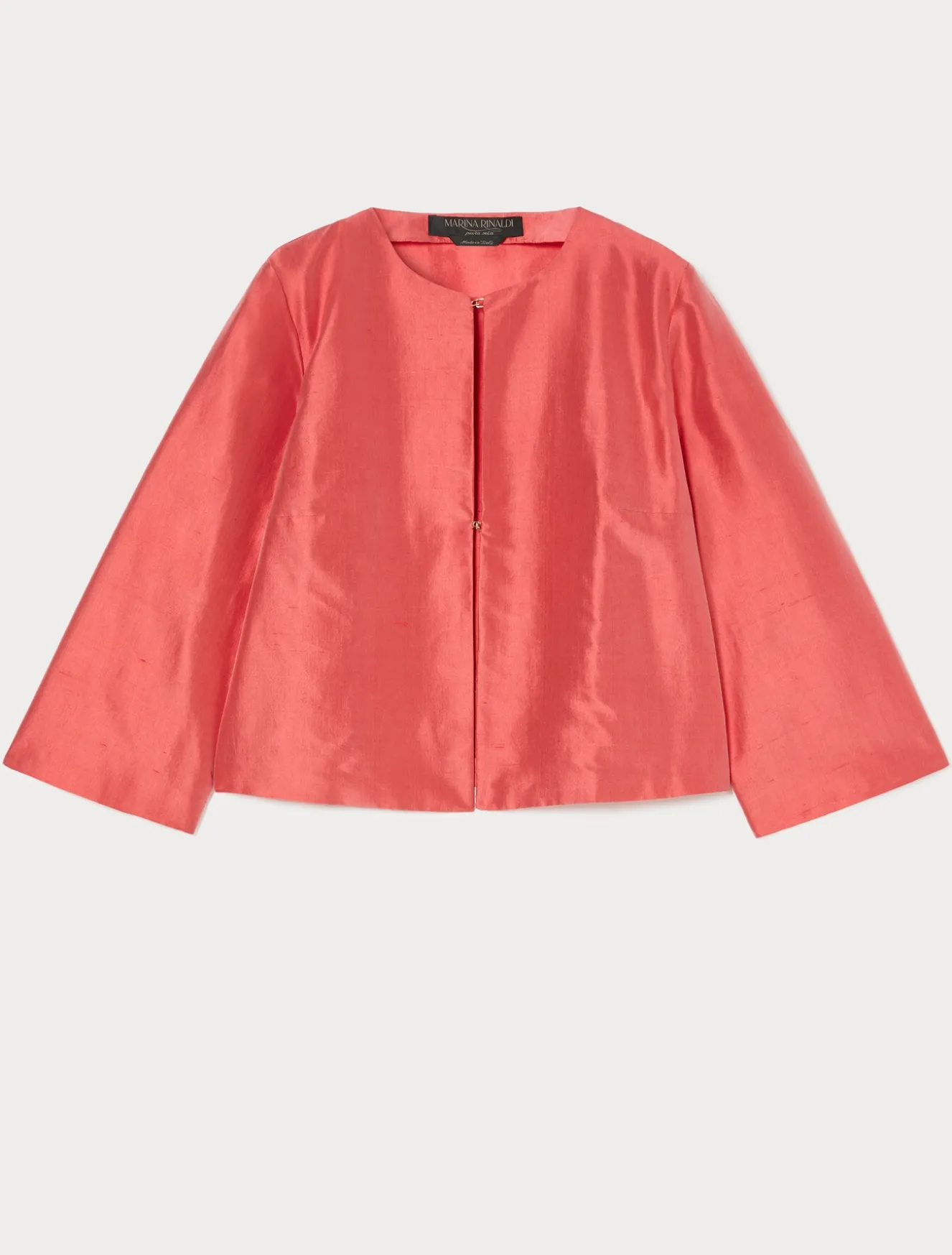 Casacca in shantung di seta