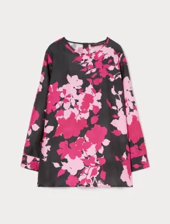 Casacca in twill di seta