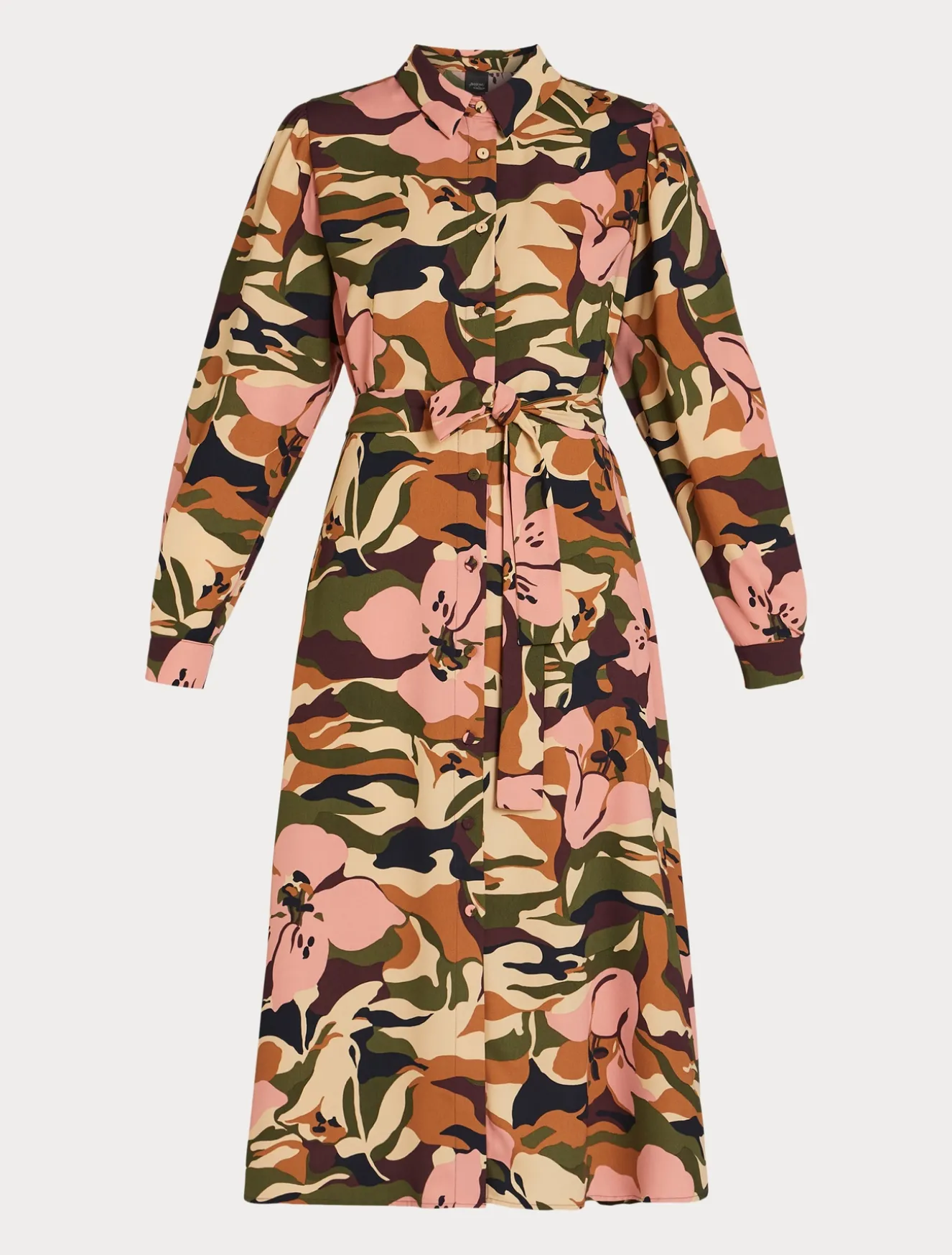 Chemisier in cady stampato