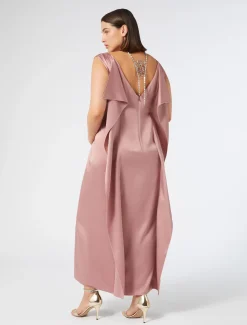 Collana con baguette e strass