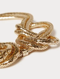 Collana in maglia metallica